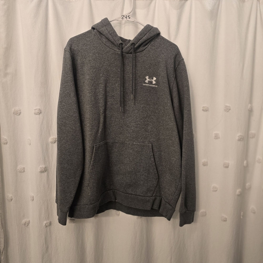 Under Armour Men's Grey Hoodie Size Large